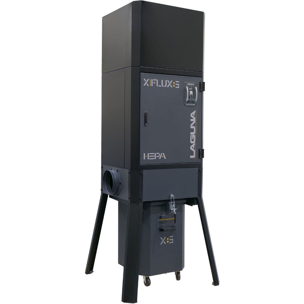 Laguna X|Flux: 5 - 5 HP Cyclone Dust Collector 220V HEPA