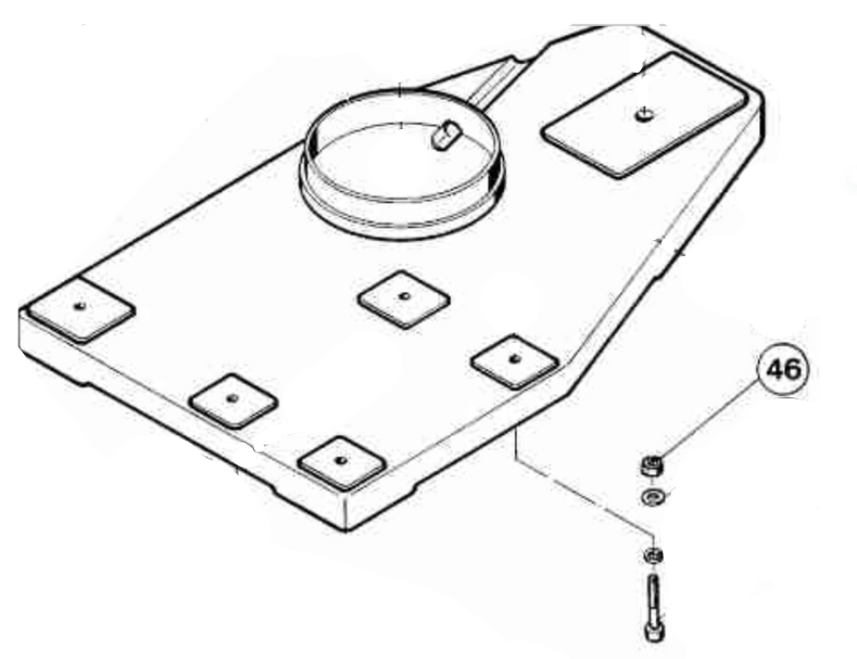 Hegner PART NUMBER 046/053 : NUT M5