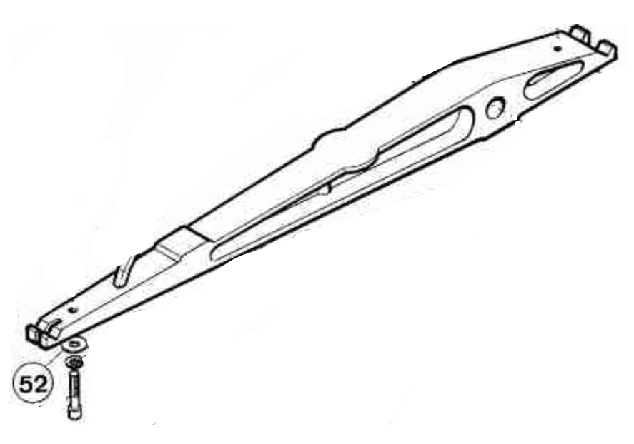 HEGNER PART NUMBER 052 : WASHER M4