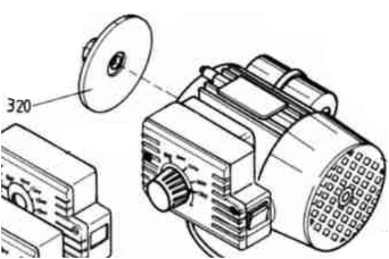 HEGNER PART NUMBER 320 : ECCENTRIC FLYWHEEL For M22 & M18