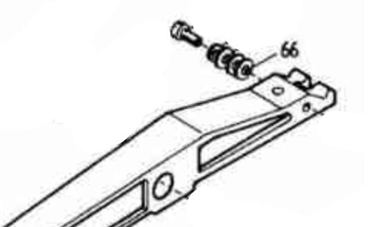 HEGNER PART NUMBER 066 : SPRING HANGER