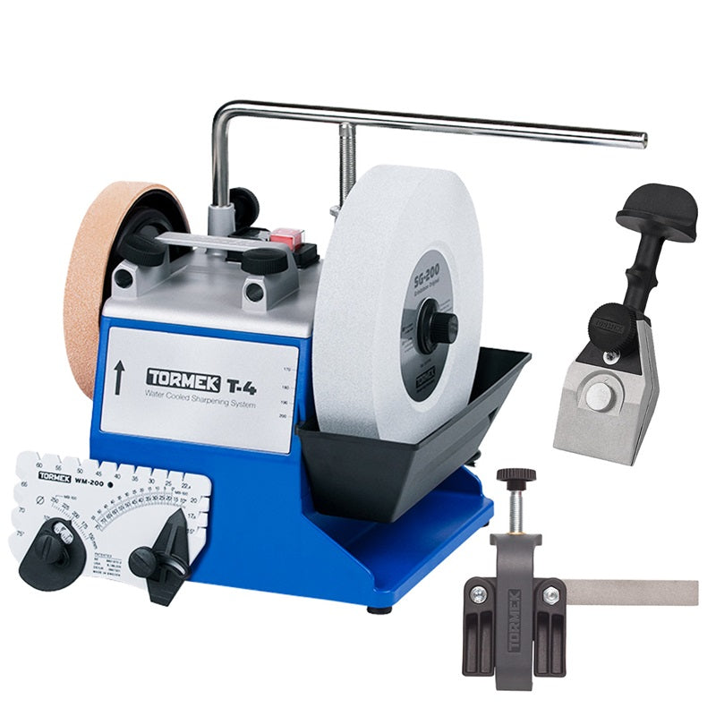 Tormek T4 Sharpening System + FREE Knife Jig & Small Knife Jig