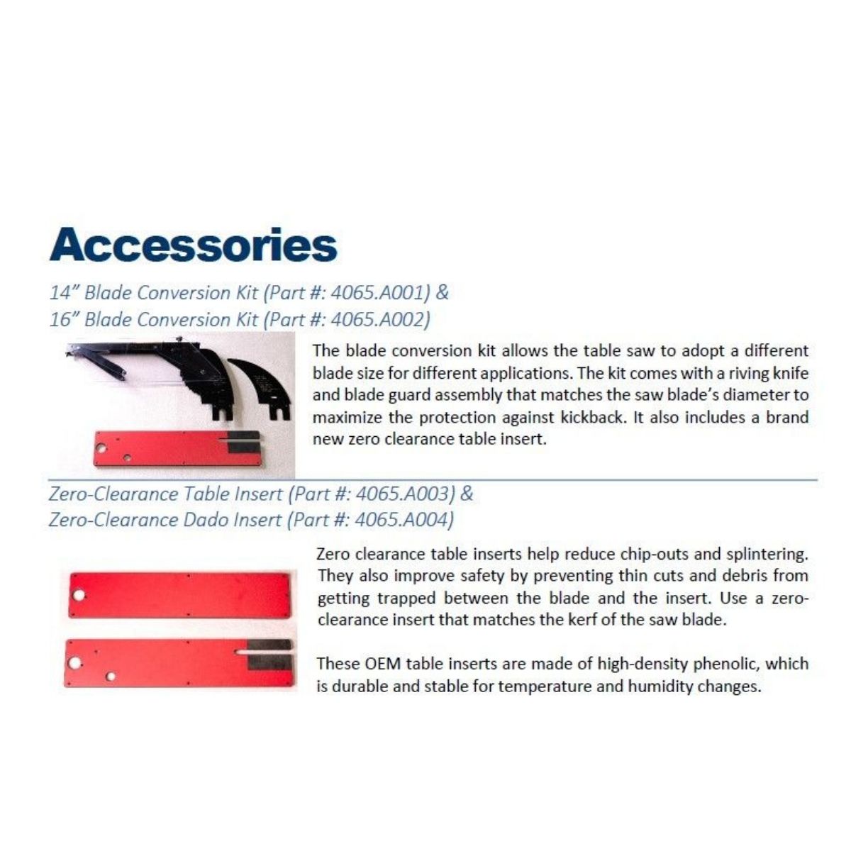 14" Blade Guard Conversion Kit for Oliver 4065