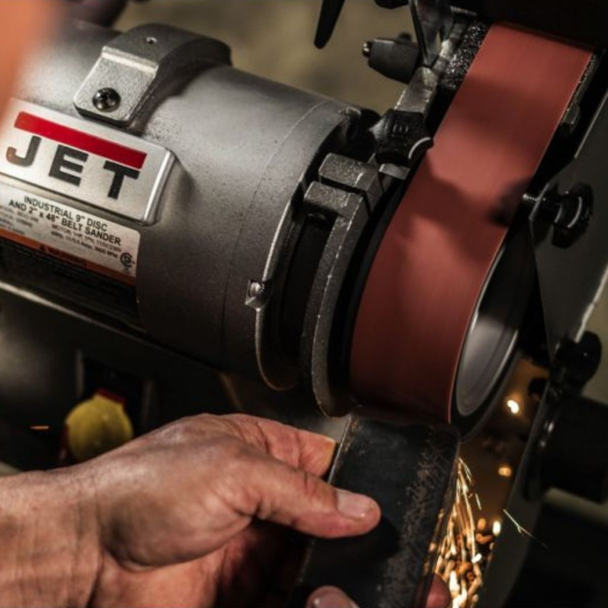 JET 2" × 48" Abrasive Belt Sets for Belt & Disc Sanders (3-Pack)