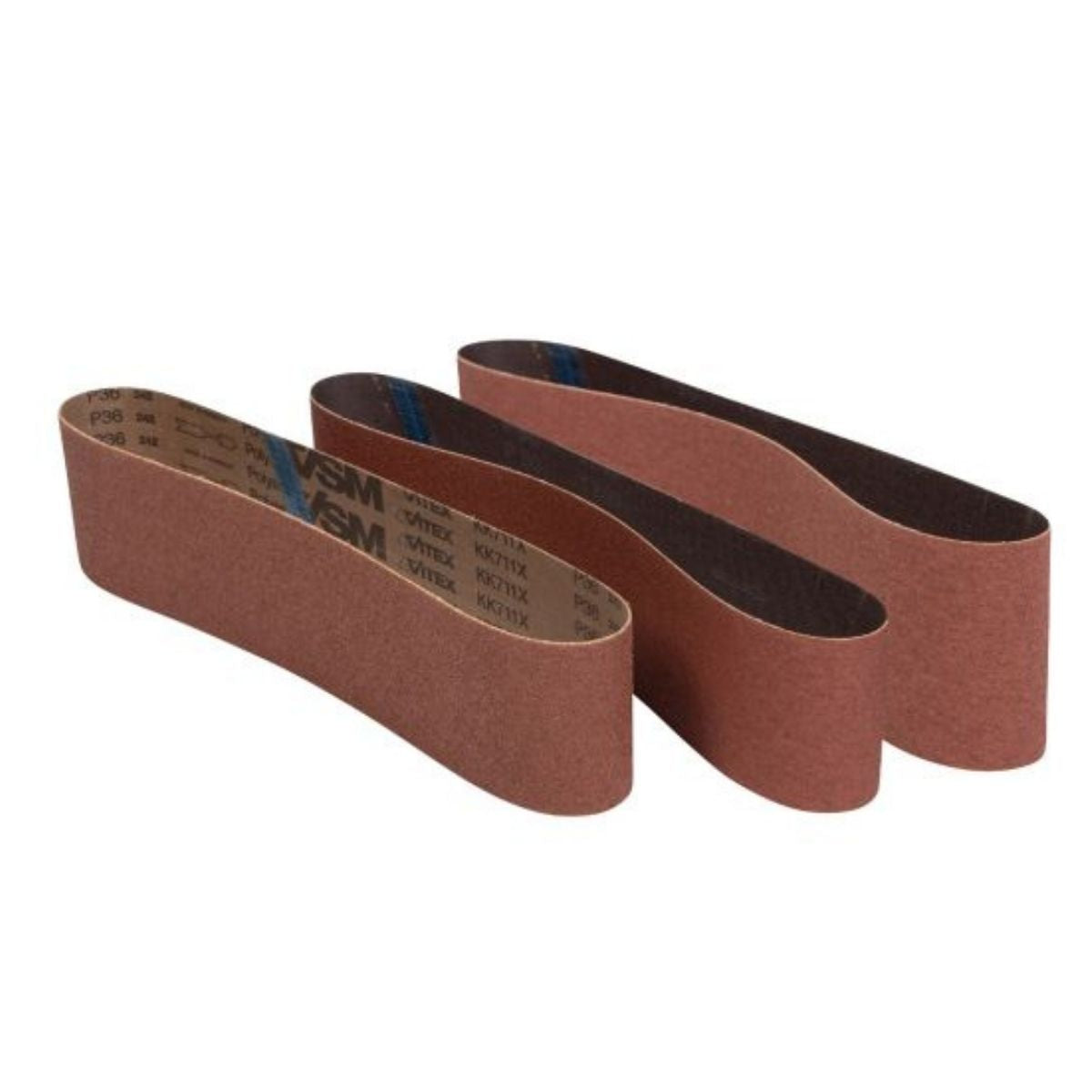 JET 4" × 36" Abrasive Belt Sets for Belt & Disc Sanders (3-Pack)