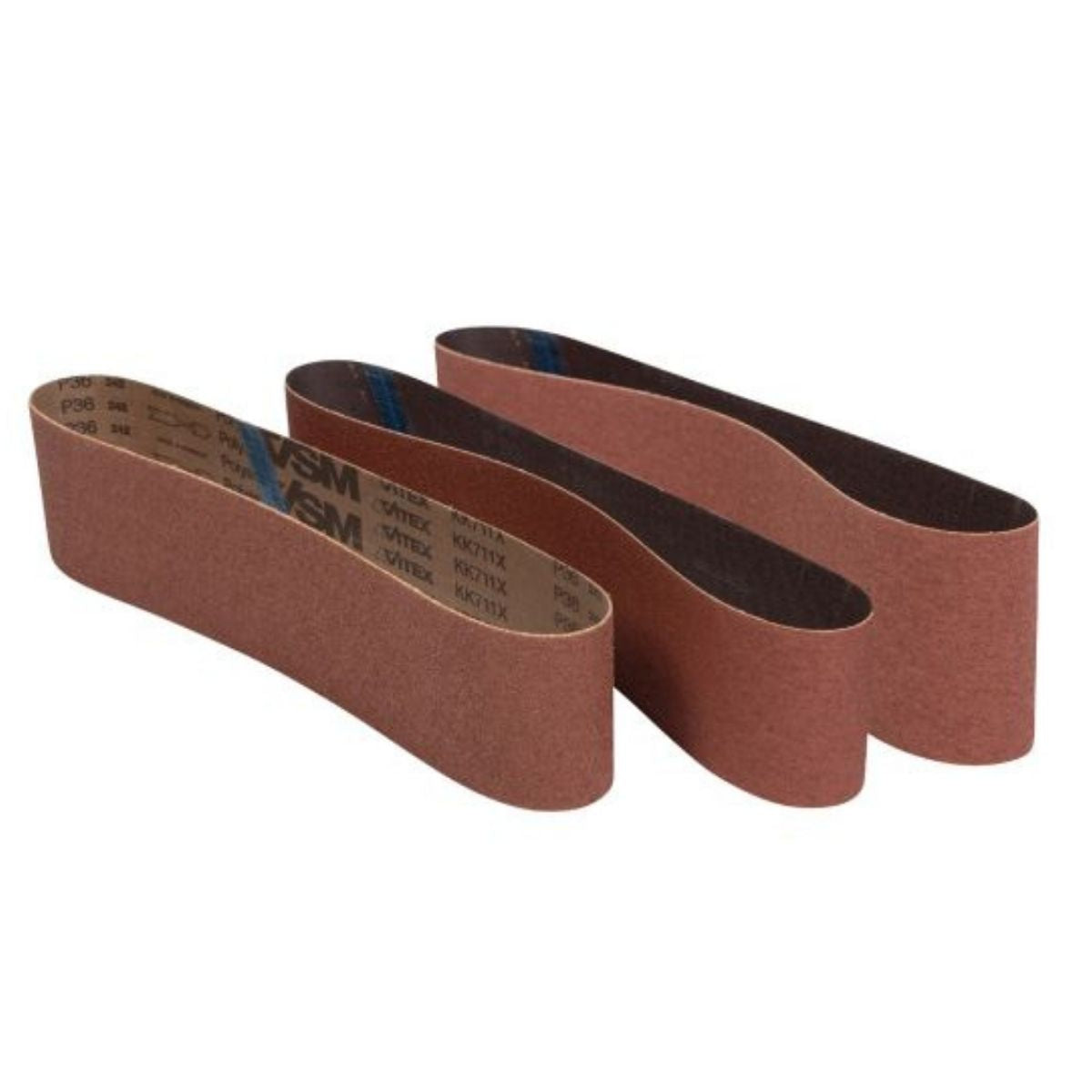 JET 4" × 36" Abrasive Belt Sets for Belt & Disc Sanders (3-Pack)