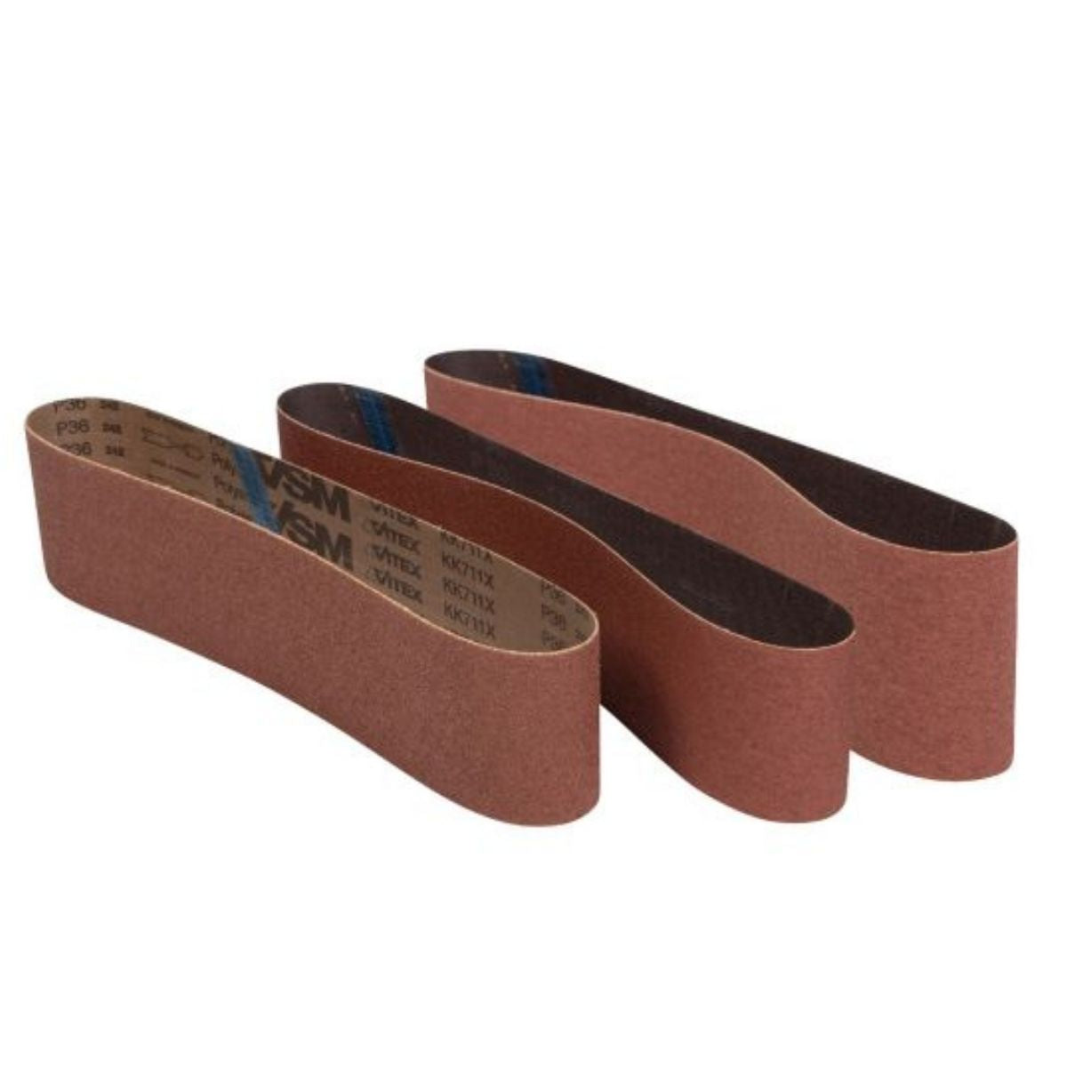 JET 4" × 36" Abrasive Belt Sets for Belt & Disc Sanders (3-Pack)