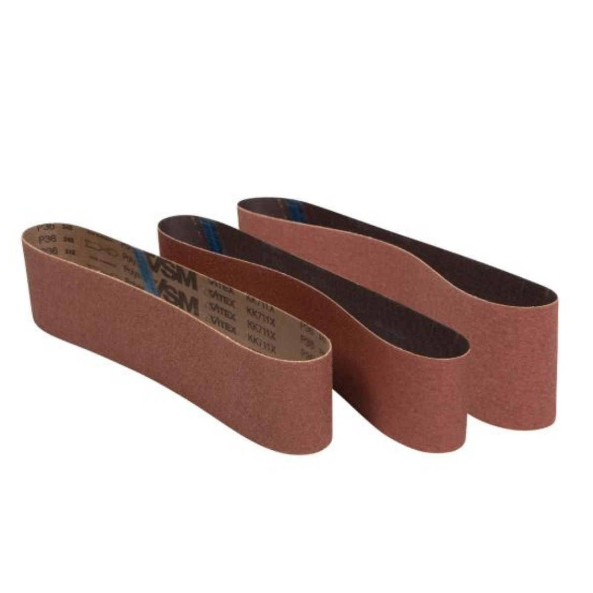 JET 4" × 36" Abrasive Belt Sets for Belt & Disc Sanders (3-Pack)