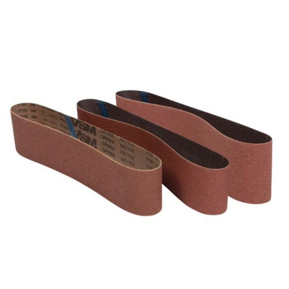 JET 4" × 36" Abrasive Belt Sets for Belt & Disc Sanders (3-Pack)