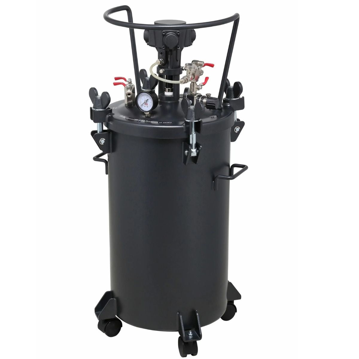Apollo 10 Gallon Teflon Pressure Pot with Single Regulator and Gauge - A4256