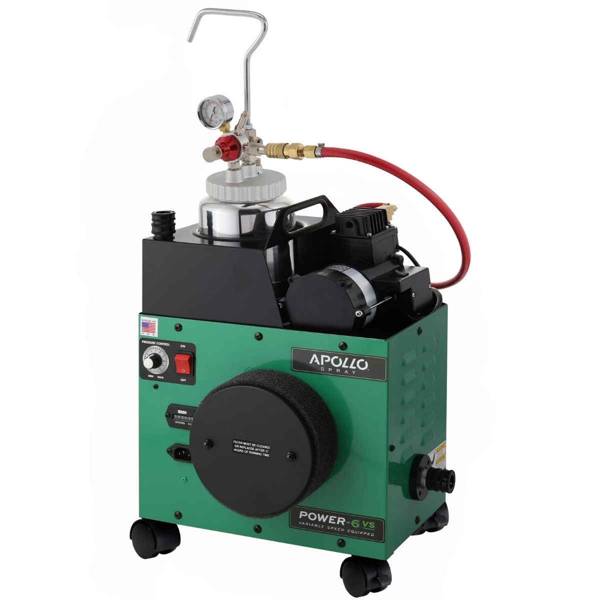 Apollo HVLP 2 Quart Fluid Feed System for NEW POWER VS Series Turbines