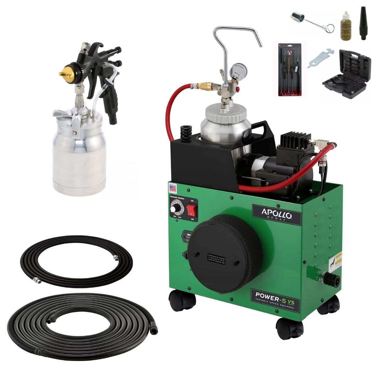 Apollo POWER-5 VS 2 Quart Pressure Pot Package