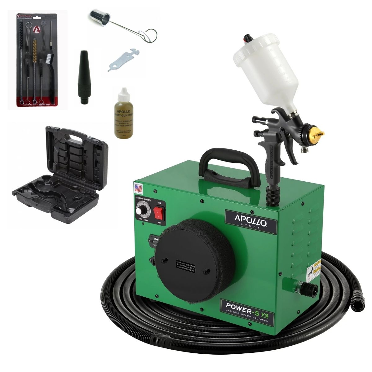 Apollo POWER-5 VS HVLP Turbo Paint Spray System