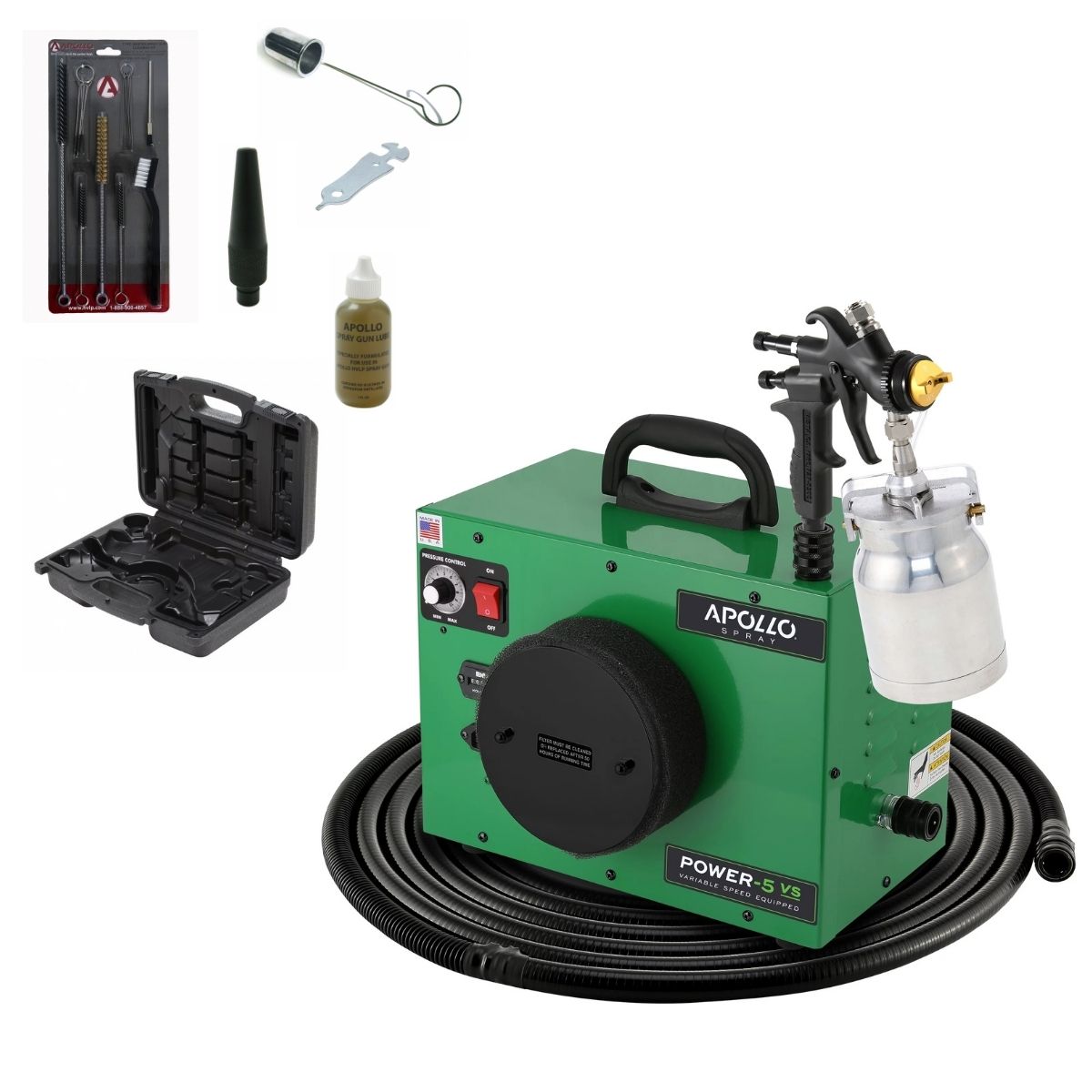 Apollo POWER-5 VS HVLP Turbo Paint Spray System