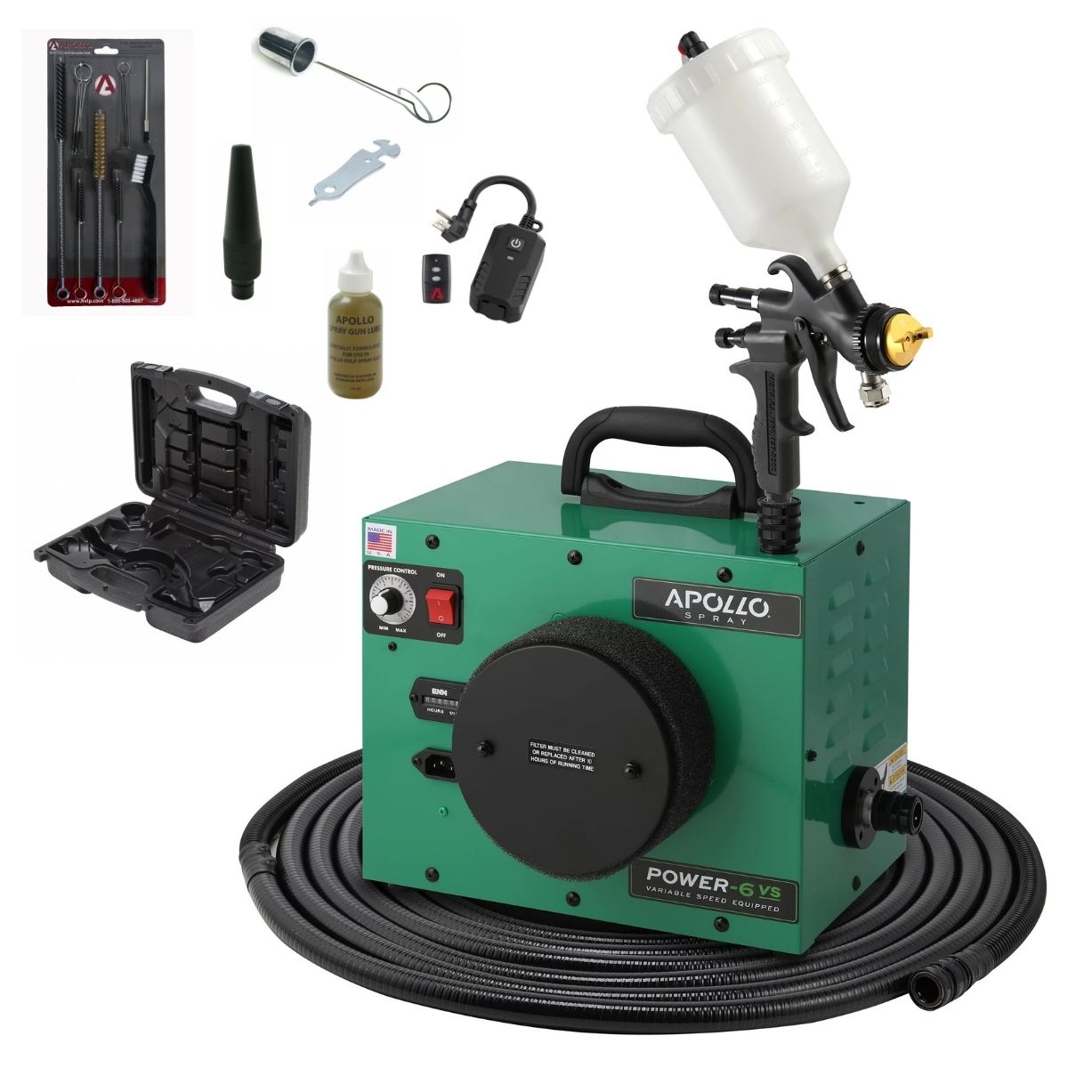 Apollo POWER-6 VS Turbo HVLP Paint Spray System