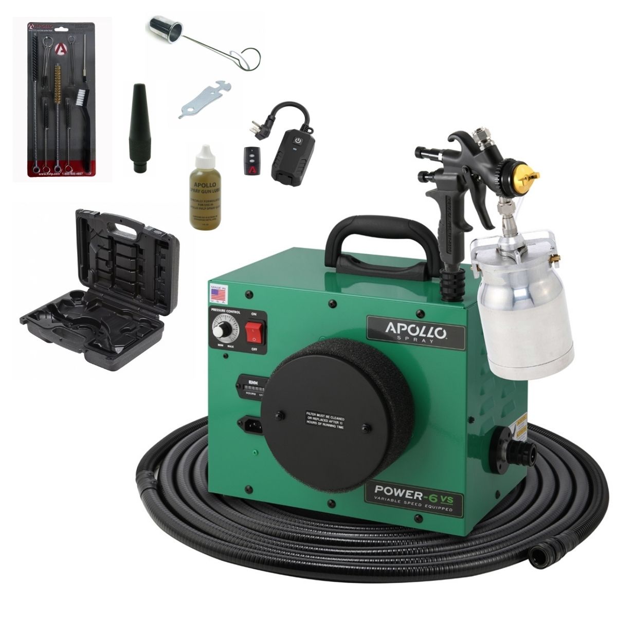 Apollo POWER-6 VS Turbo HVLP Paint Spray System