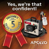 Apollo Precision-5 Pro LE HVLP Turbine Spray System