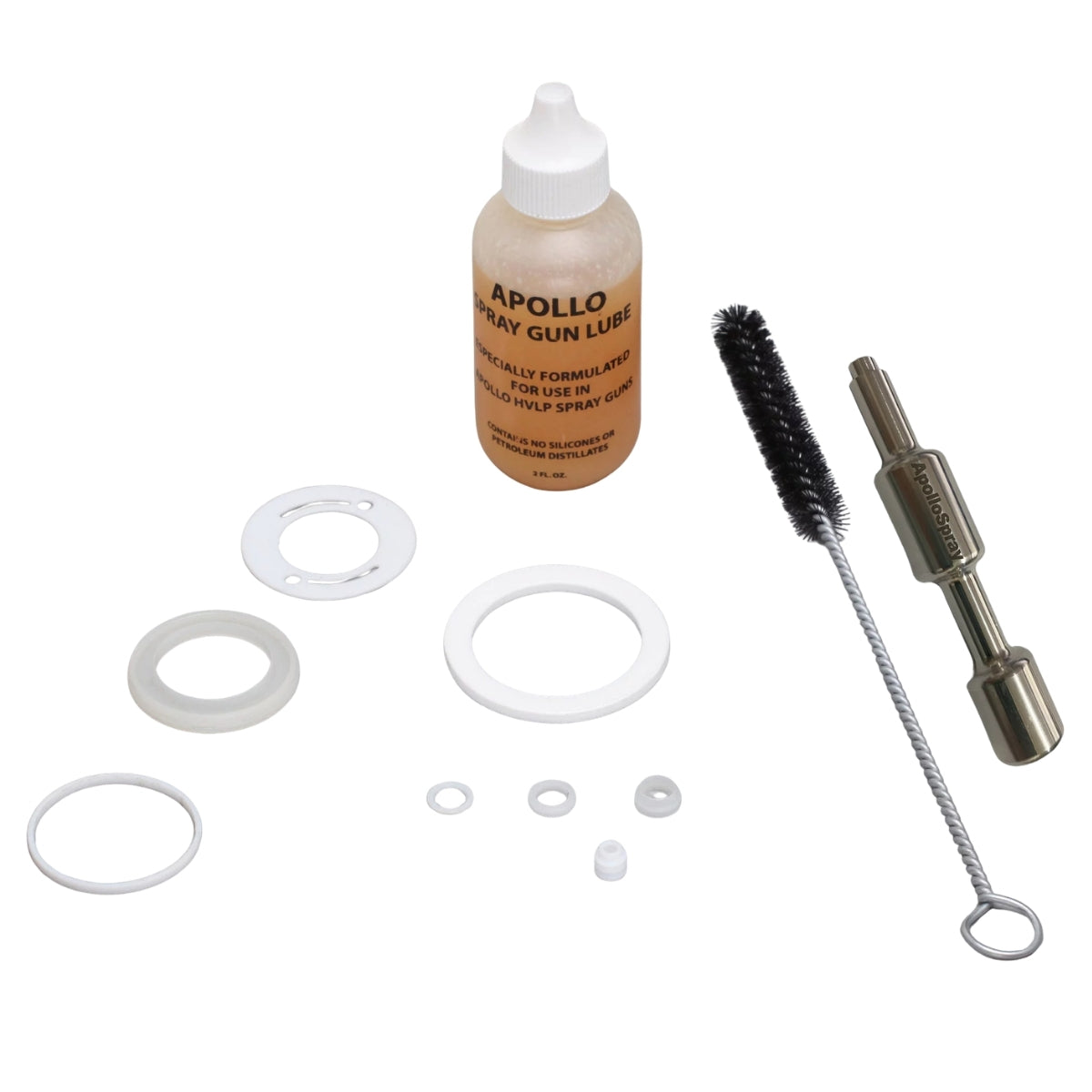 Apollo Rebuild Kit for 7700MT / 7700MC Spray Guns with 8 oz. Gaskets