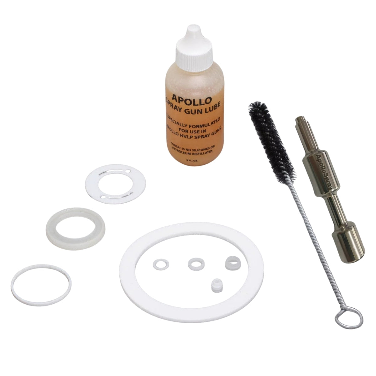 Apollo Rebuilt Kit for 7700QT / 7700QC Spray Guns with 1 Quart Cup Gaskets