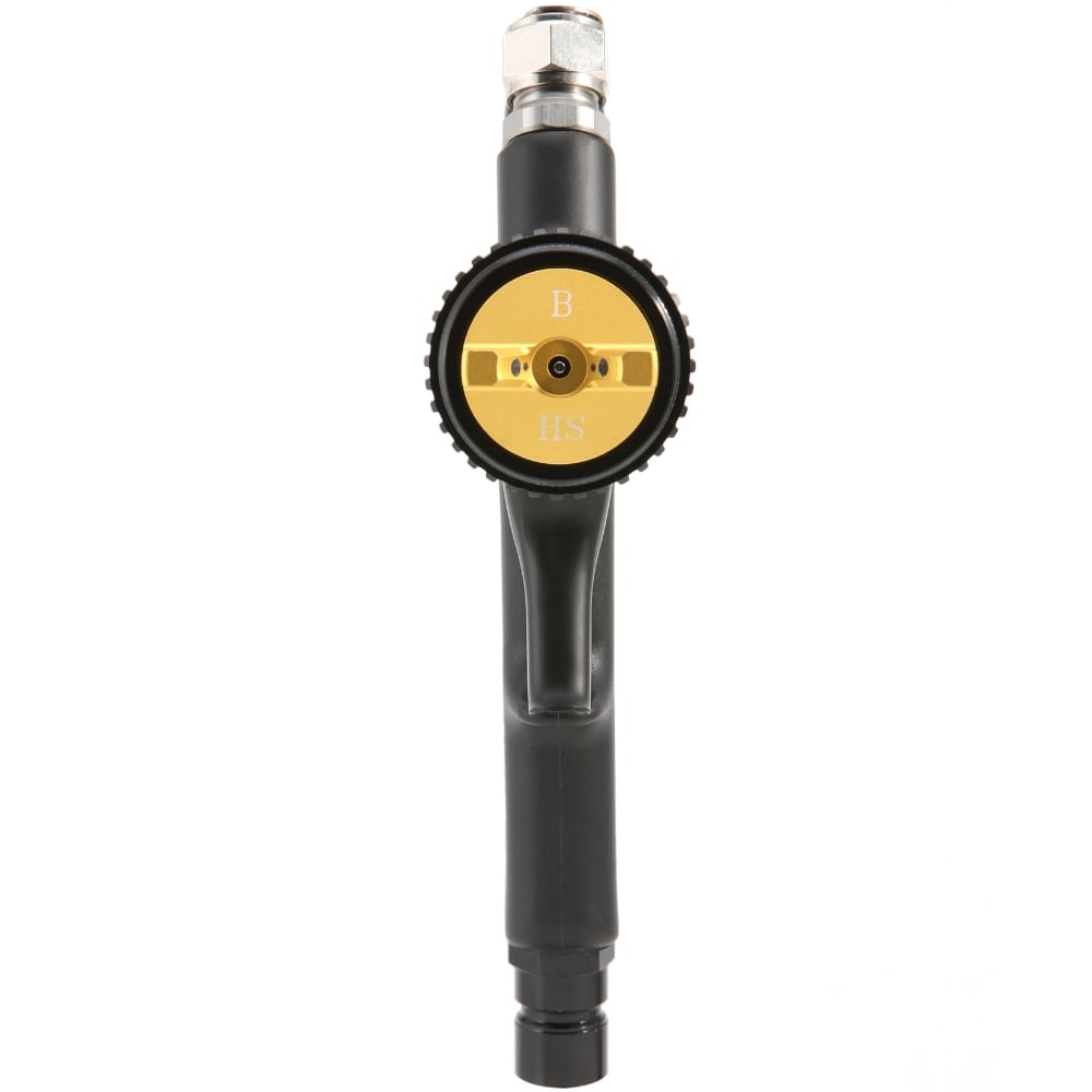 Apollo 7700 Spray Gun - Atomizer Non Bleed Turbine - Black Edition -  front view