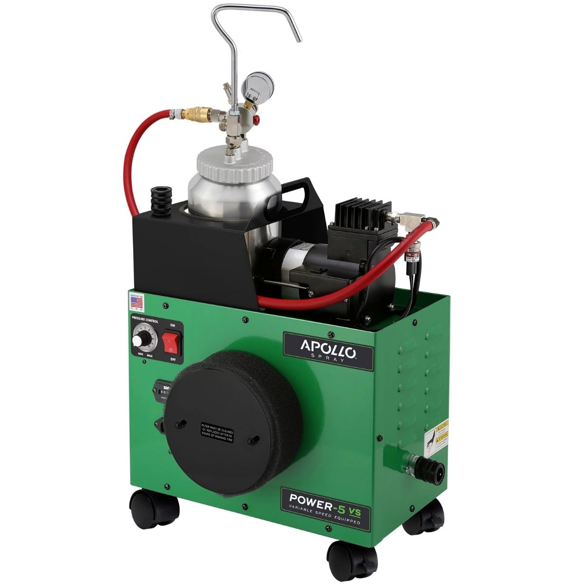 Apollo HVLP 2 Quart Fluid Feed System for Old Style Turbines