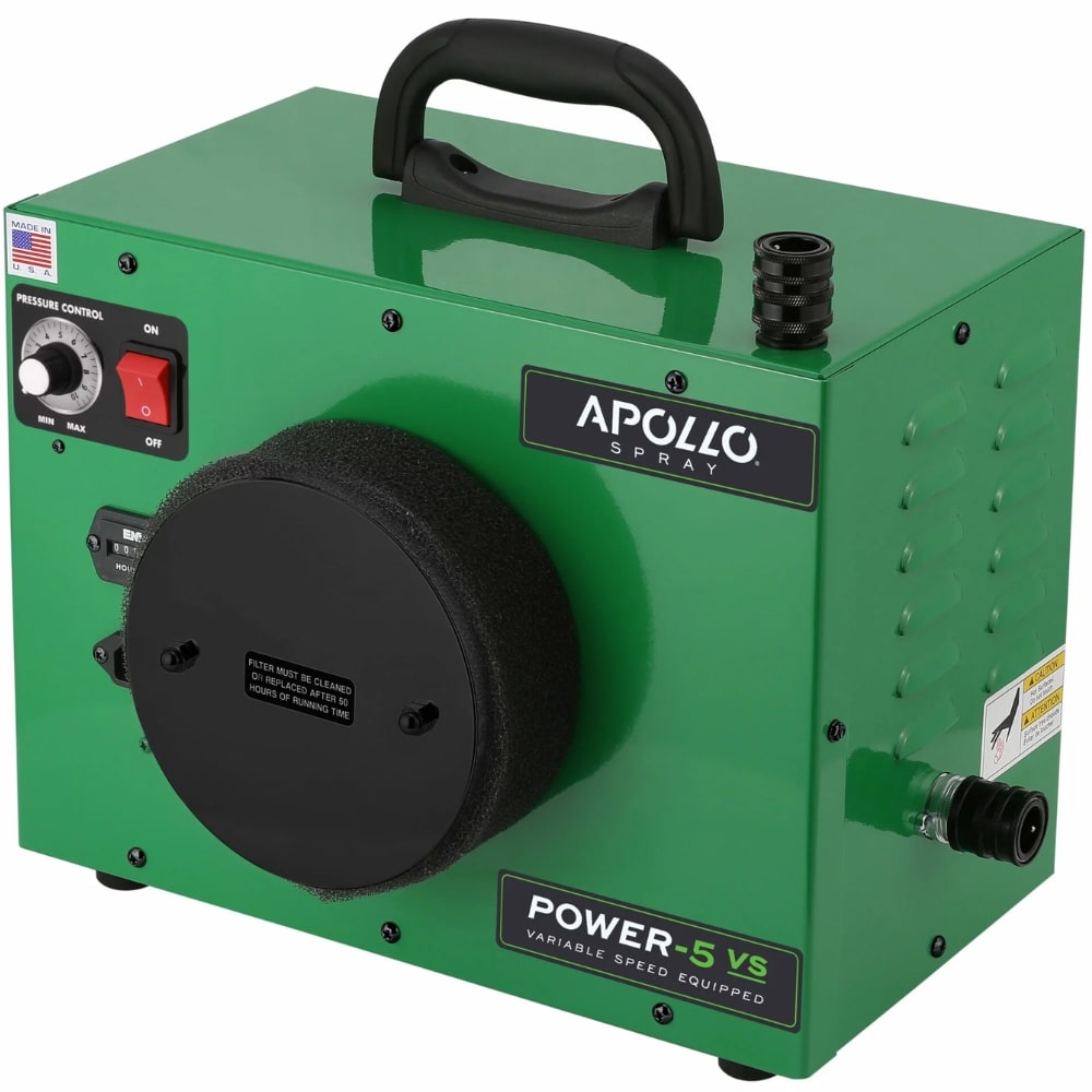 Apollo Power-5 VS HVLP Turbine 