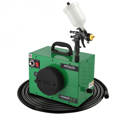 Apollo Power-5 VS HVLP Turbine Systems gravity feed