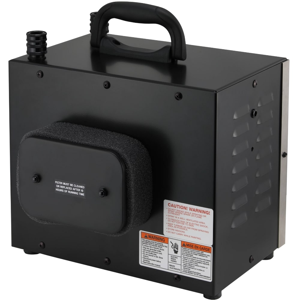 Apollo Precision-6 Pro HVLP Turbine Spray System - machine back