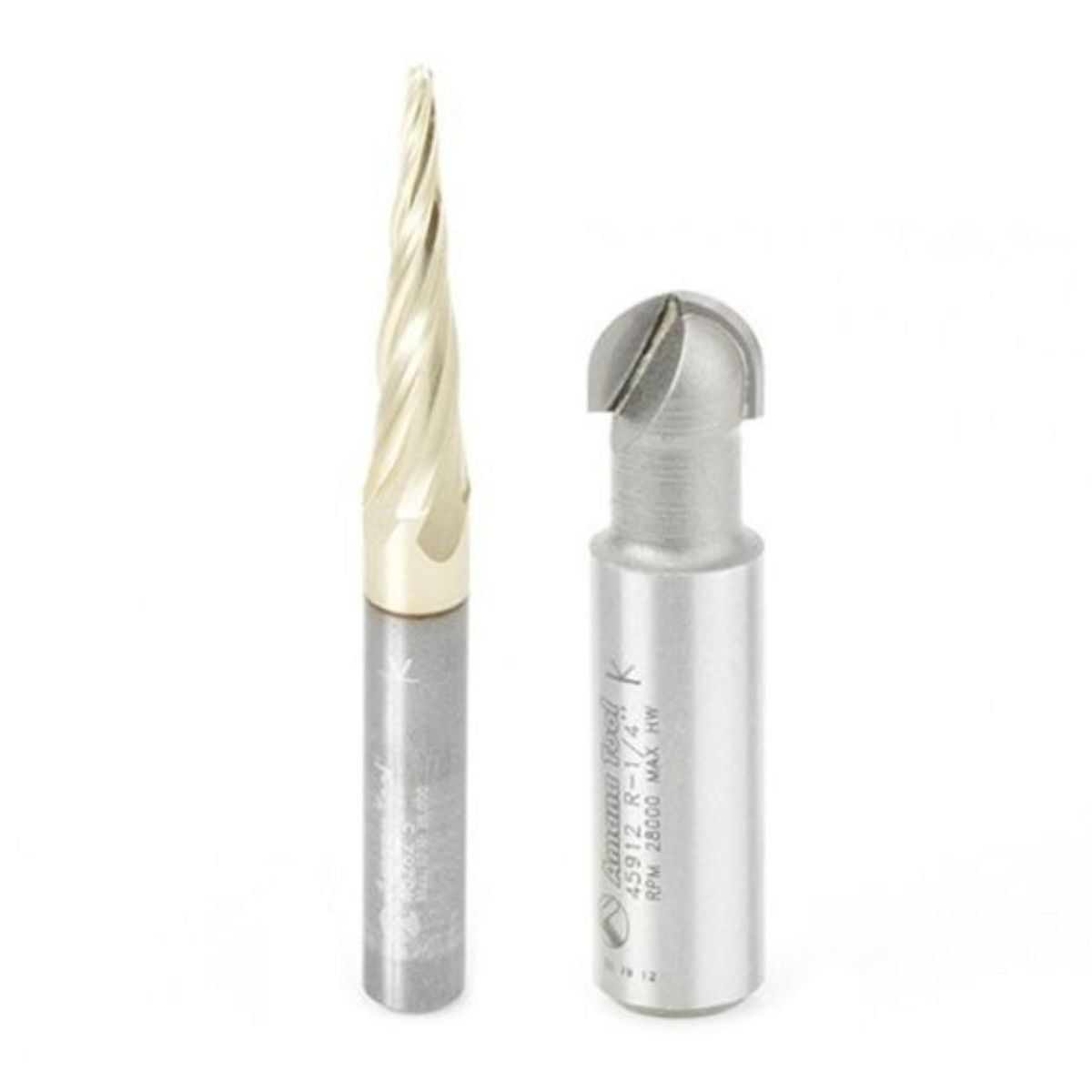 Axiom ABS303 2pc CNC Carving Bit Set