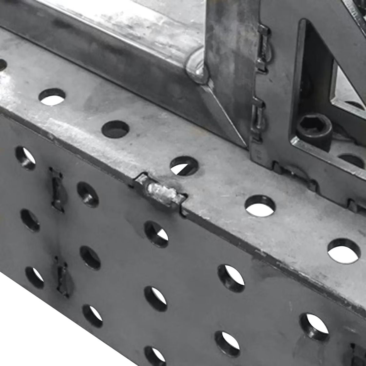 Baileigh 36" × 72" Welding Table — 16mm Holes