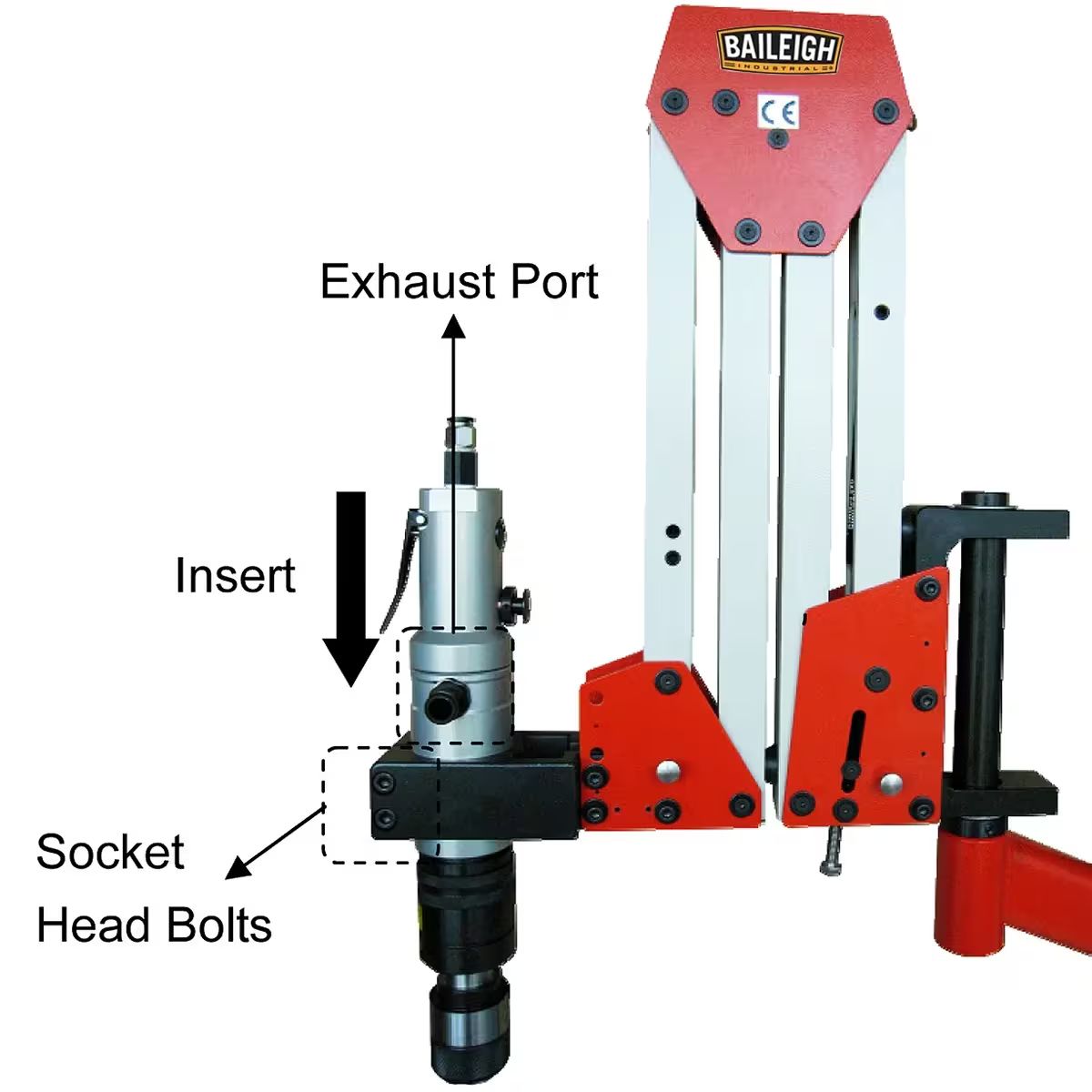 Baileigh ATM-27-1900 Double Arm Air Powered Tapping Machine