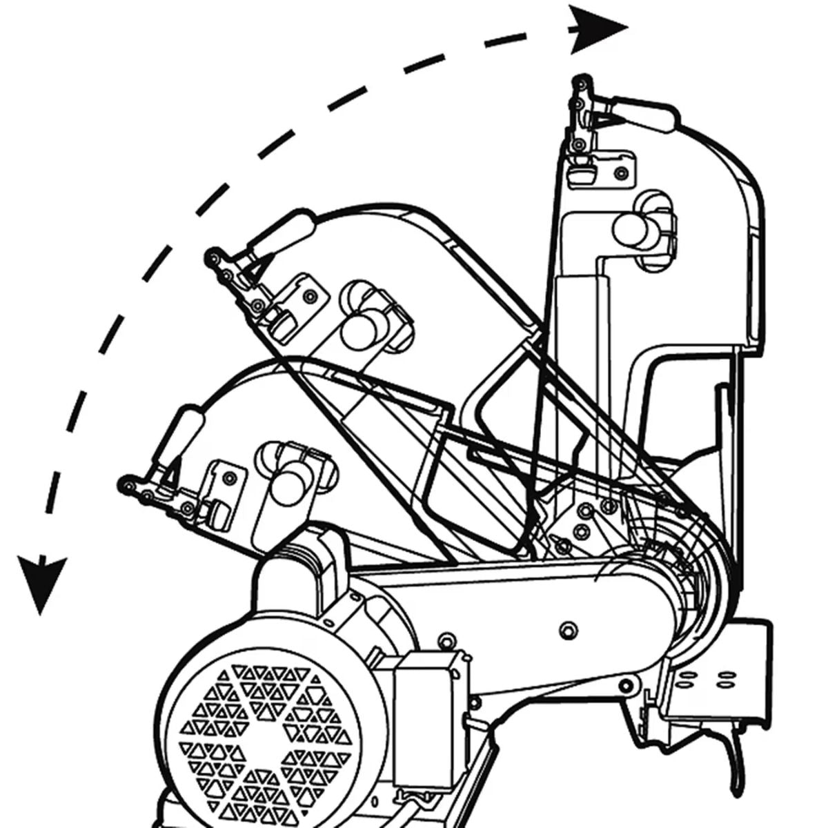 Baileigh BG-248-2 2" × 48" Two Wheel Belt Grinder