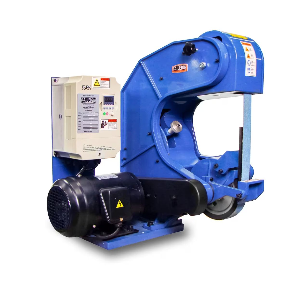 Baileigh BG-260-3 2" × 60" Three Wheel Variable Speed Belt Grinder