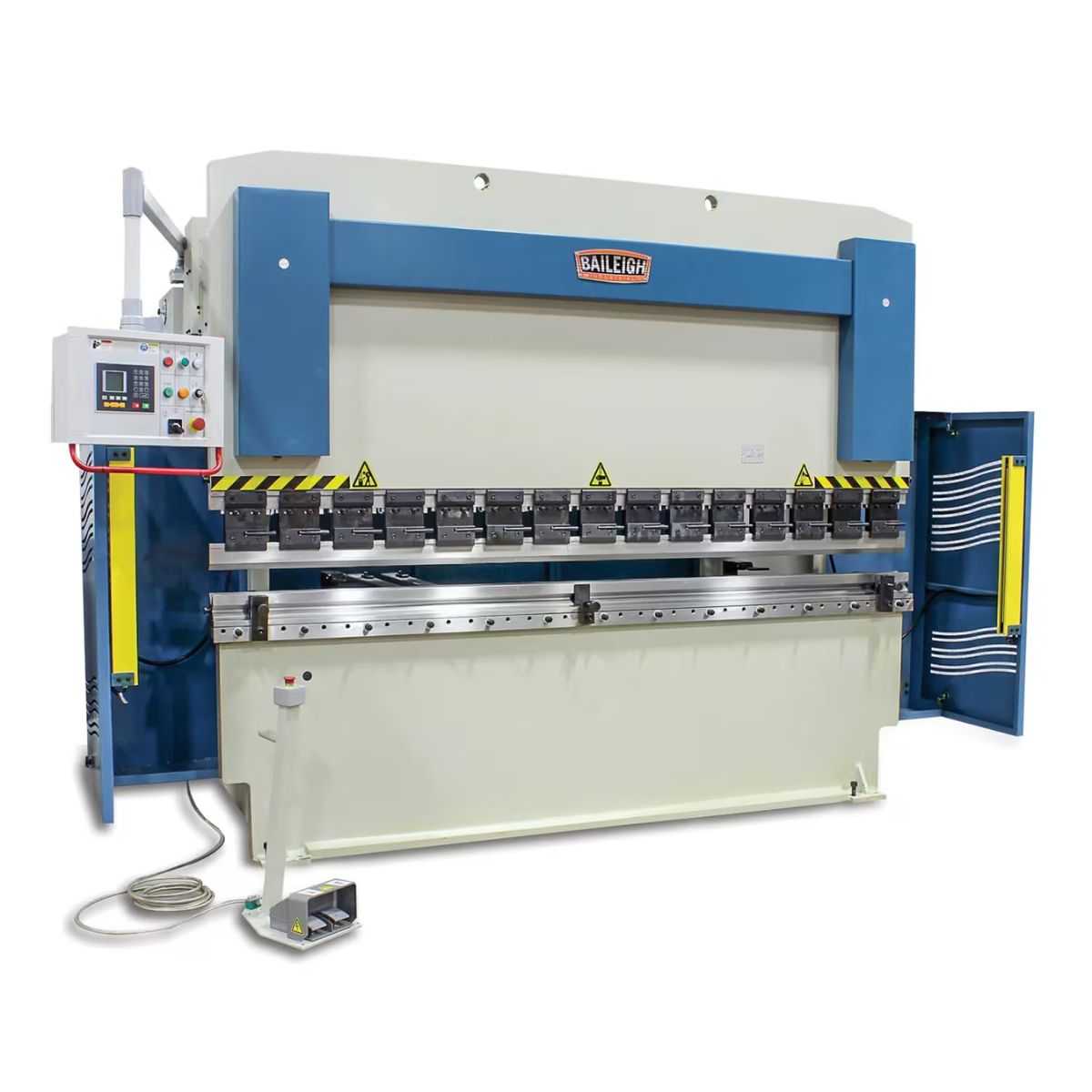Baileigh BP-22413CNC 220V 3-Phase 224-Ton 157" 2-Axis CNC Hydraulic Press Brake