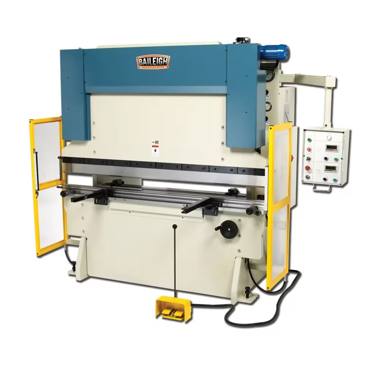 Baileigh BP-9078NC 220V 3-Phase 90-Ton 78" Hydraulic Press Brake with NC Controller