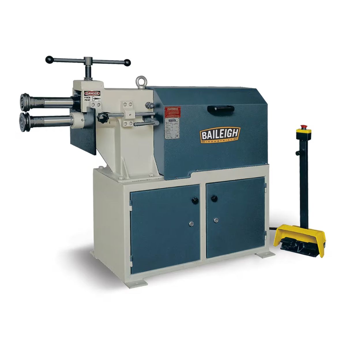 Baileigh BR-12E-10 220V Electric Bead Roller — 10" Throat