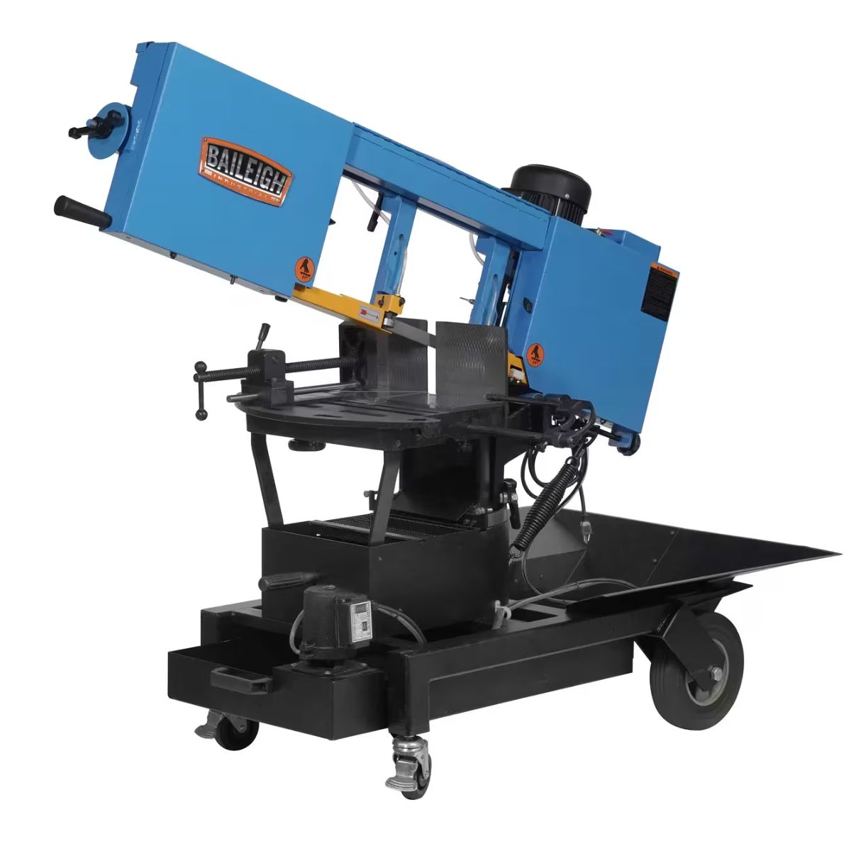 Baileigh BS-10VS 10" Variable Speed Dual Mitering Portable Band Saw