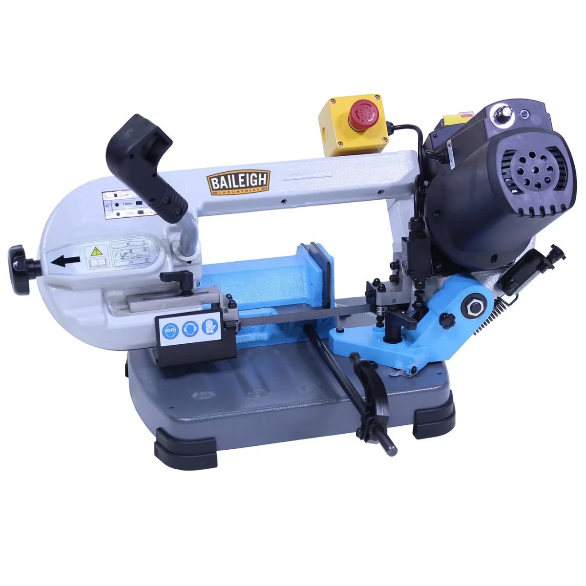 Baileigh BS-127P-1.0 5" Portable Metal Cutting Band Saw