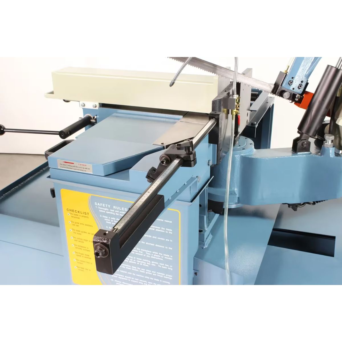 Baileigh BS-20M-DM 13" Variable Speed Dual Mitering Band Saw