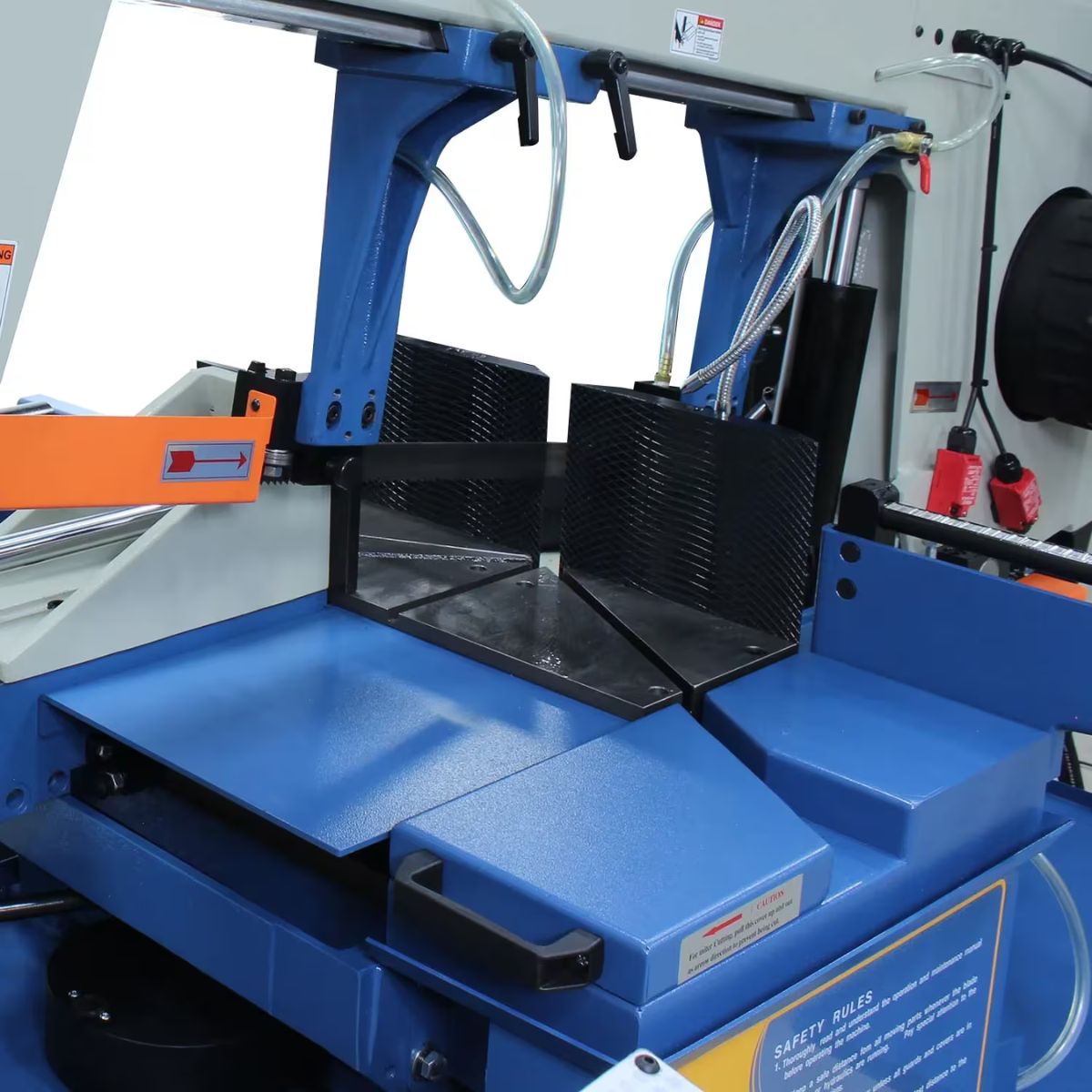 Baileigh BS-20SA-DM 13" Semi-Automatic Variable Speed Dual Mitering Band Saw