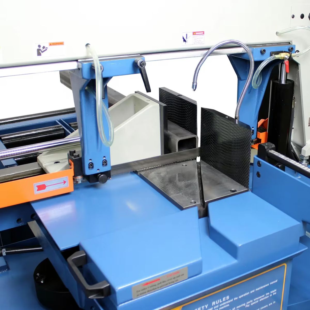 Baileigh BS-20SA-DM 13" Semi-Automatic Variable Speed Dual Mitering Band Saw
