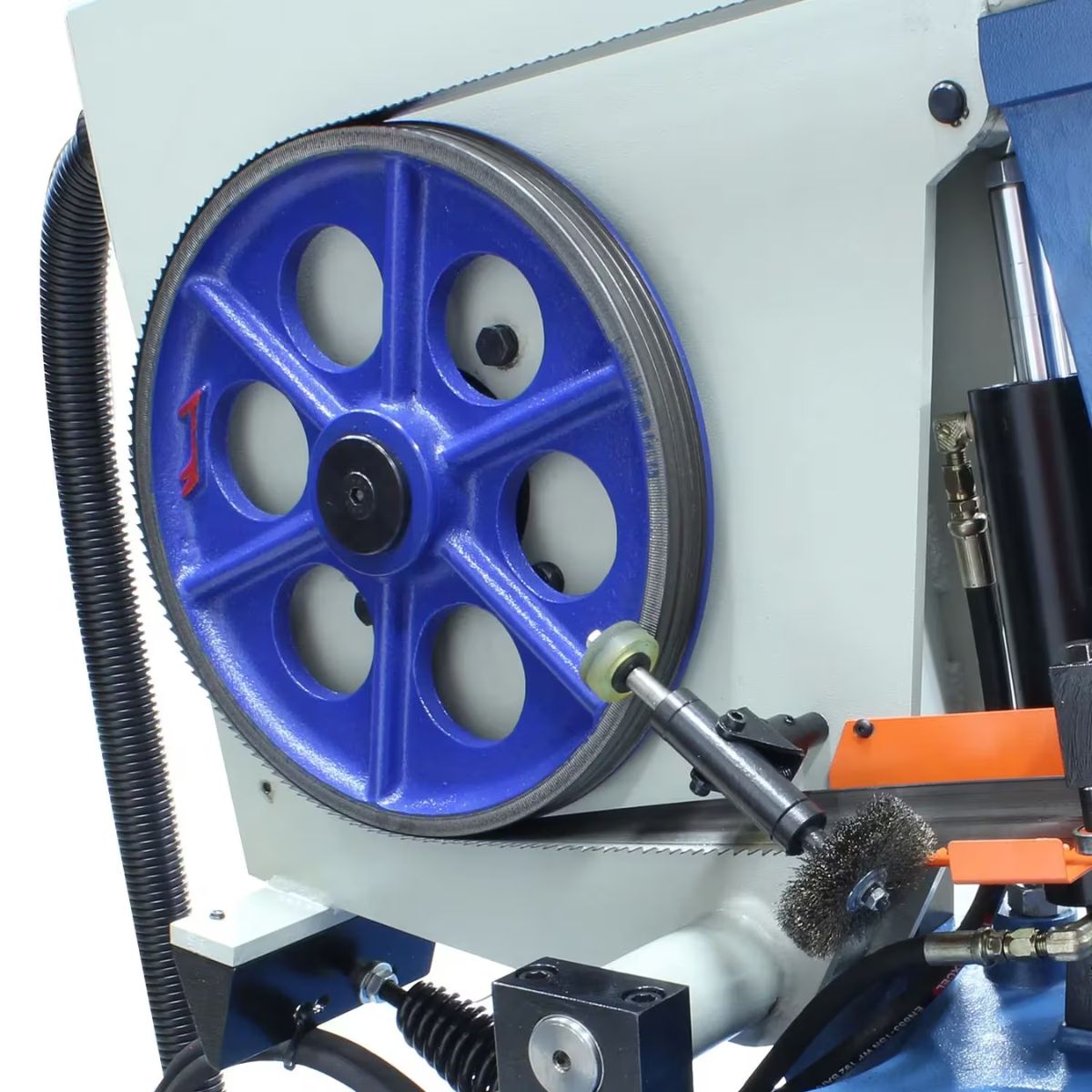 Baileigh BS-20SA-DM 13" Semi-Automatic Variable Speed Dual Mitering Band Saw