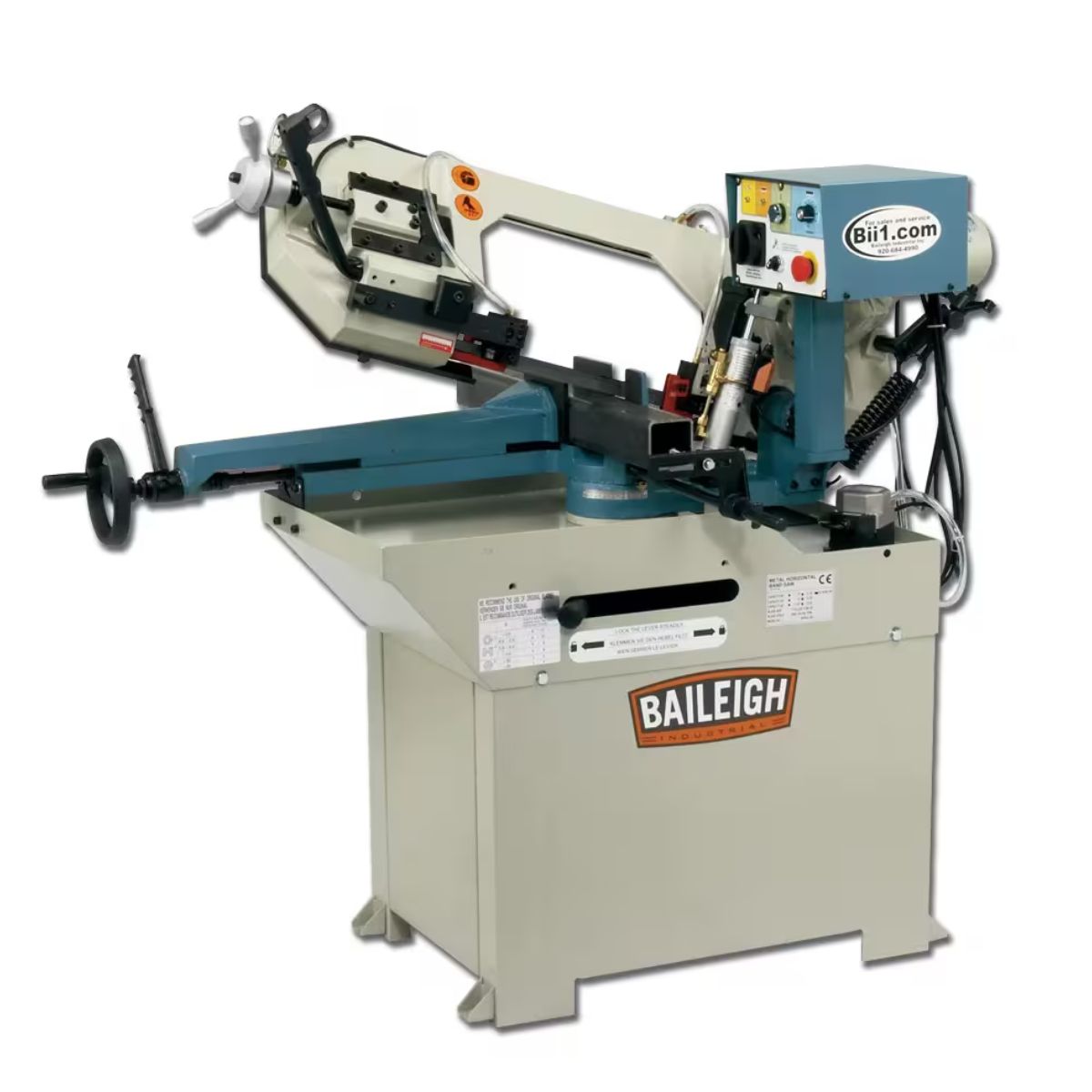 Baileigh BS-250M 8.6" Geared Head Mitering Band Saw