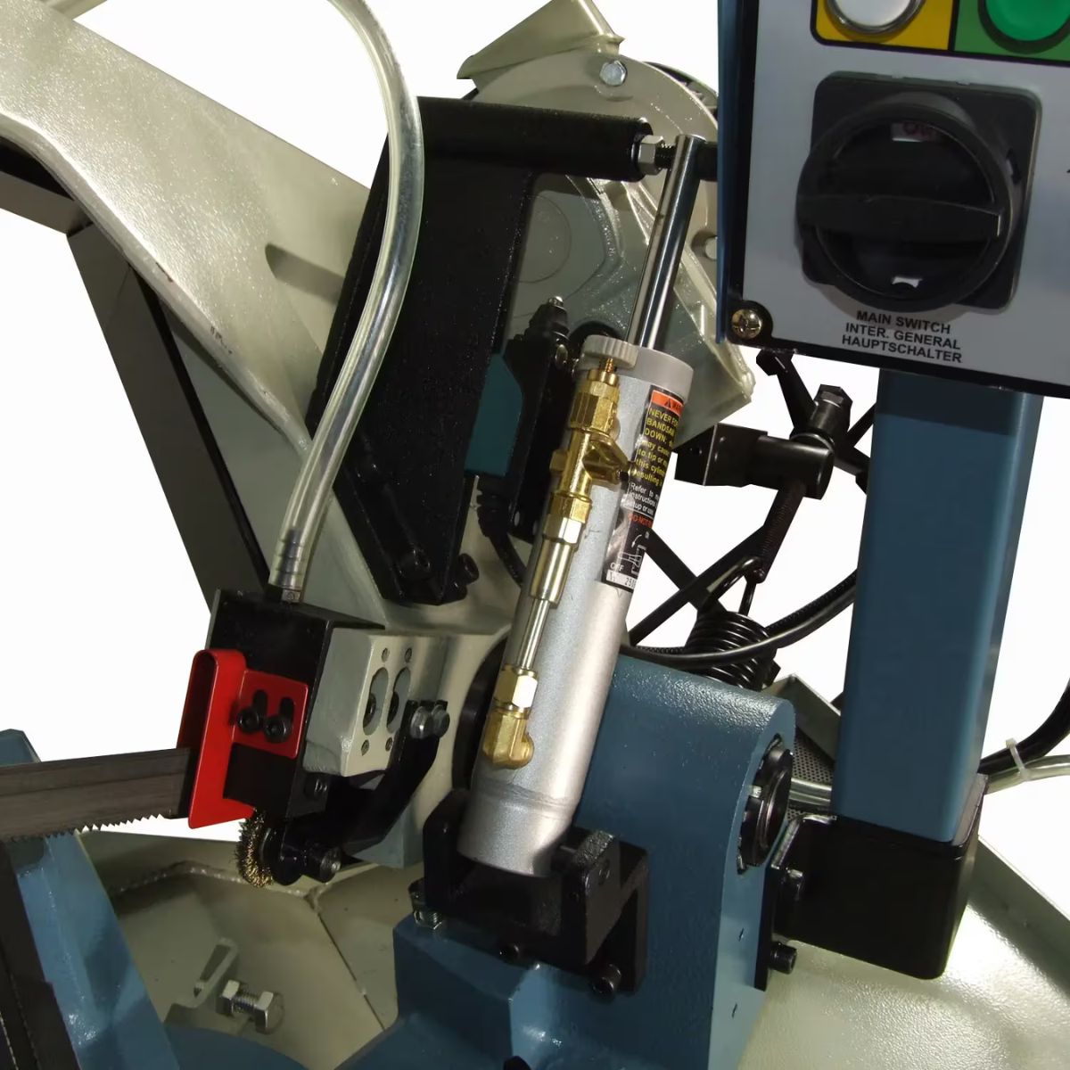 Baileigh BS-260M 8.66" Geared Head Dual Mitering Band Saw