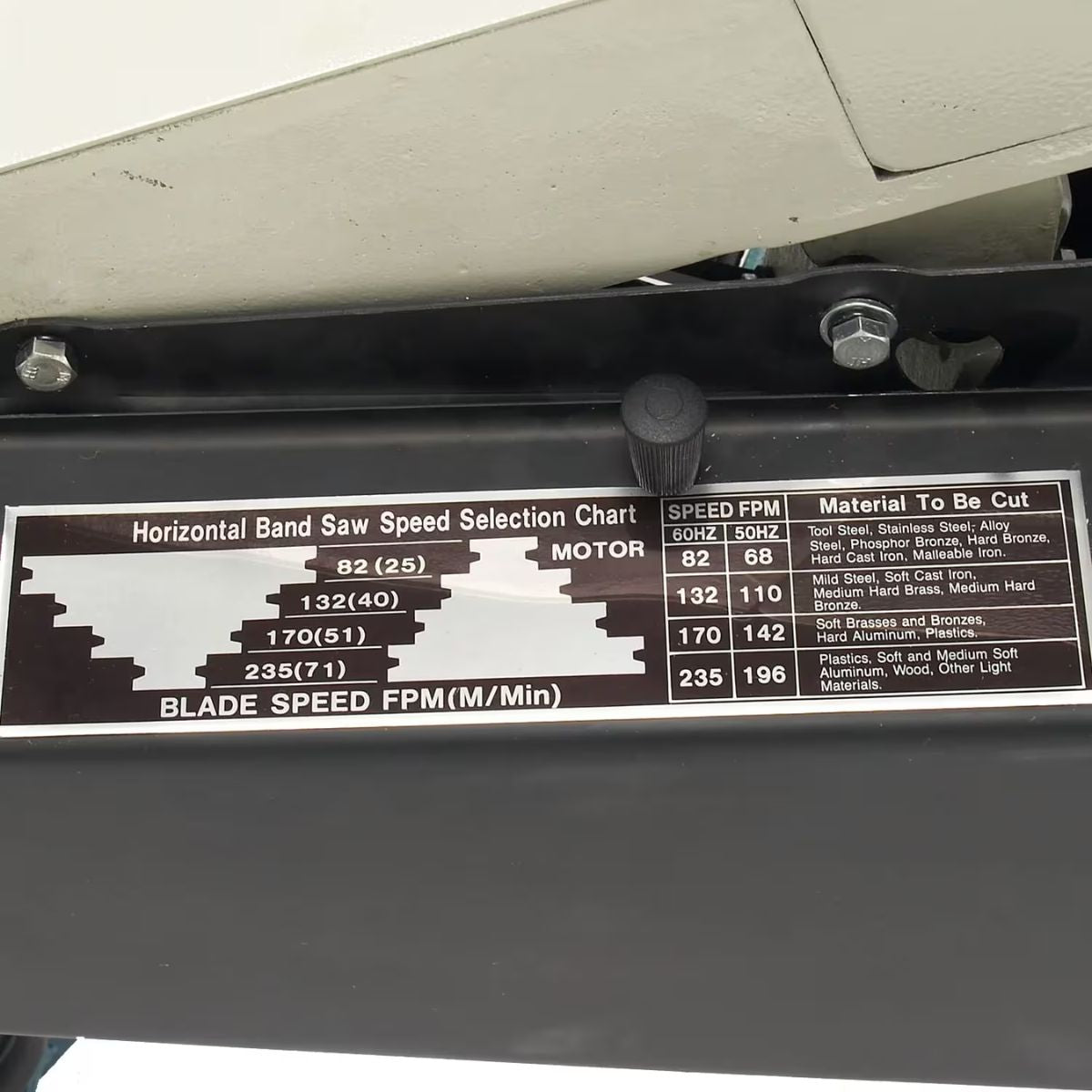 Baileigh BS-300M 9.8" Horizontal Band Saw