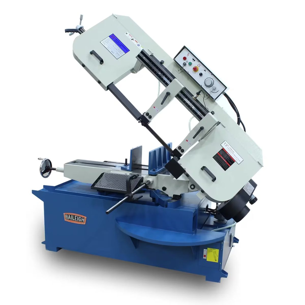 Baileigh BS-330M 13" Variable Speed Horizontal Band Saw