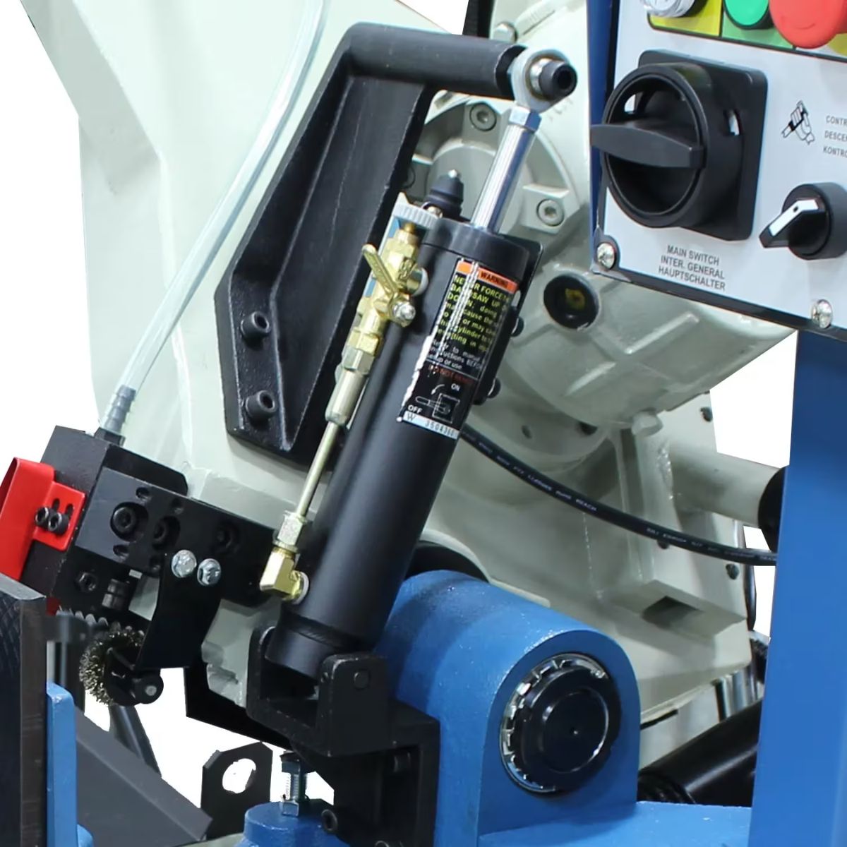 Baileigh BS-350M 10-1/2" Variable Speed Dual Mitering Band Saw
