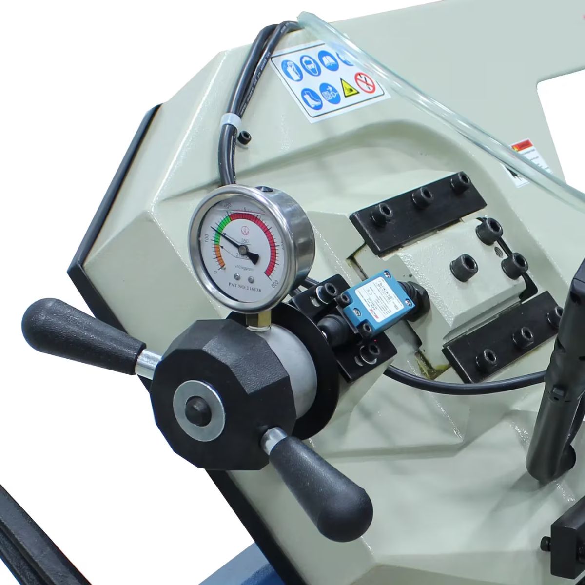 Baileigh BS-350M 10-1/2" Variable Speed Dual Mitering Band Saw