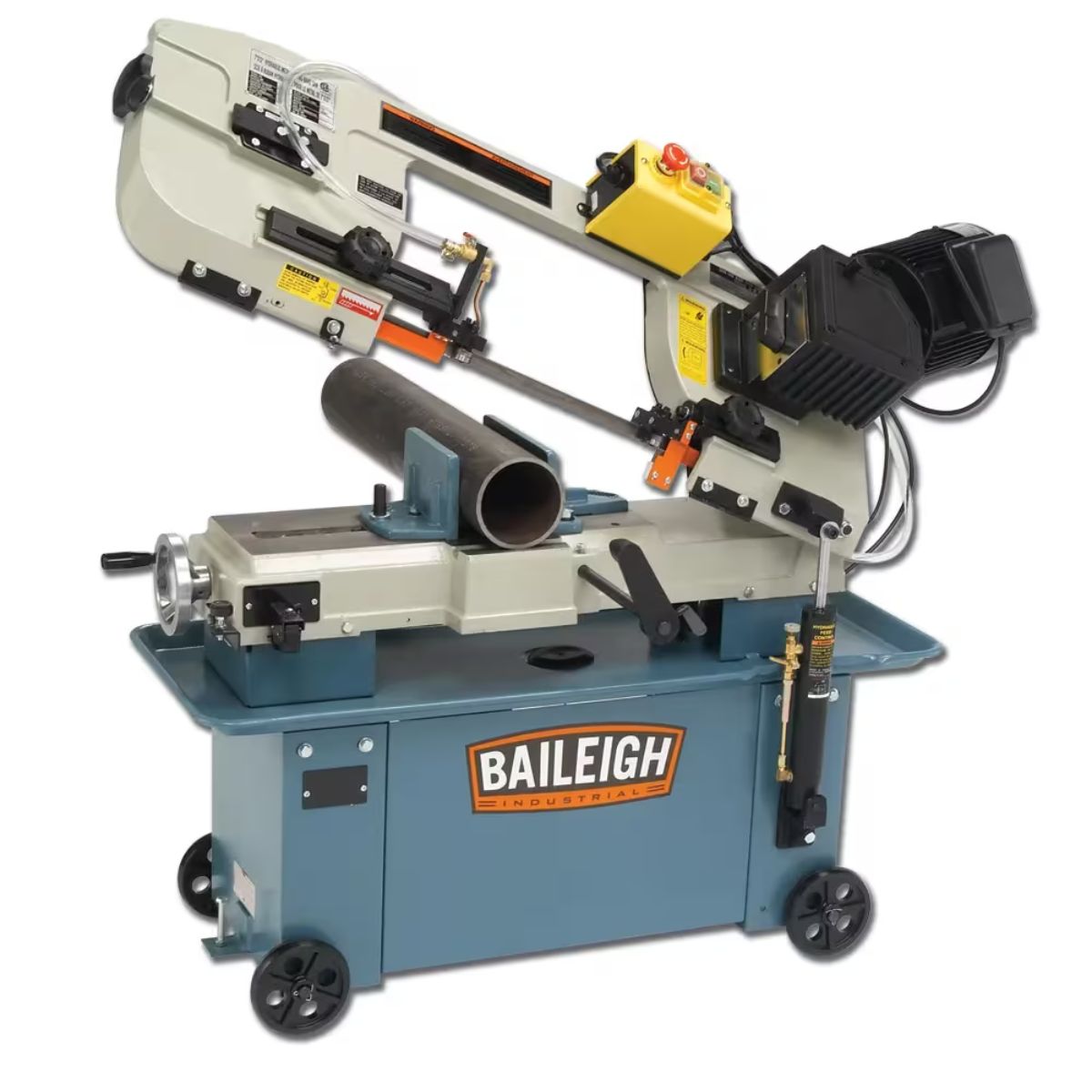 Baileigh BS-712M 7" × 10" Geared Head Horizontal / Vertical Band Saw
