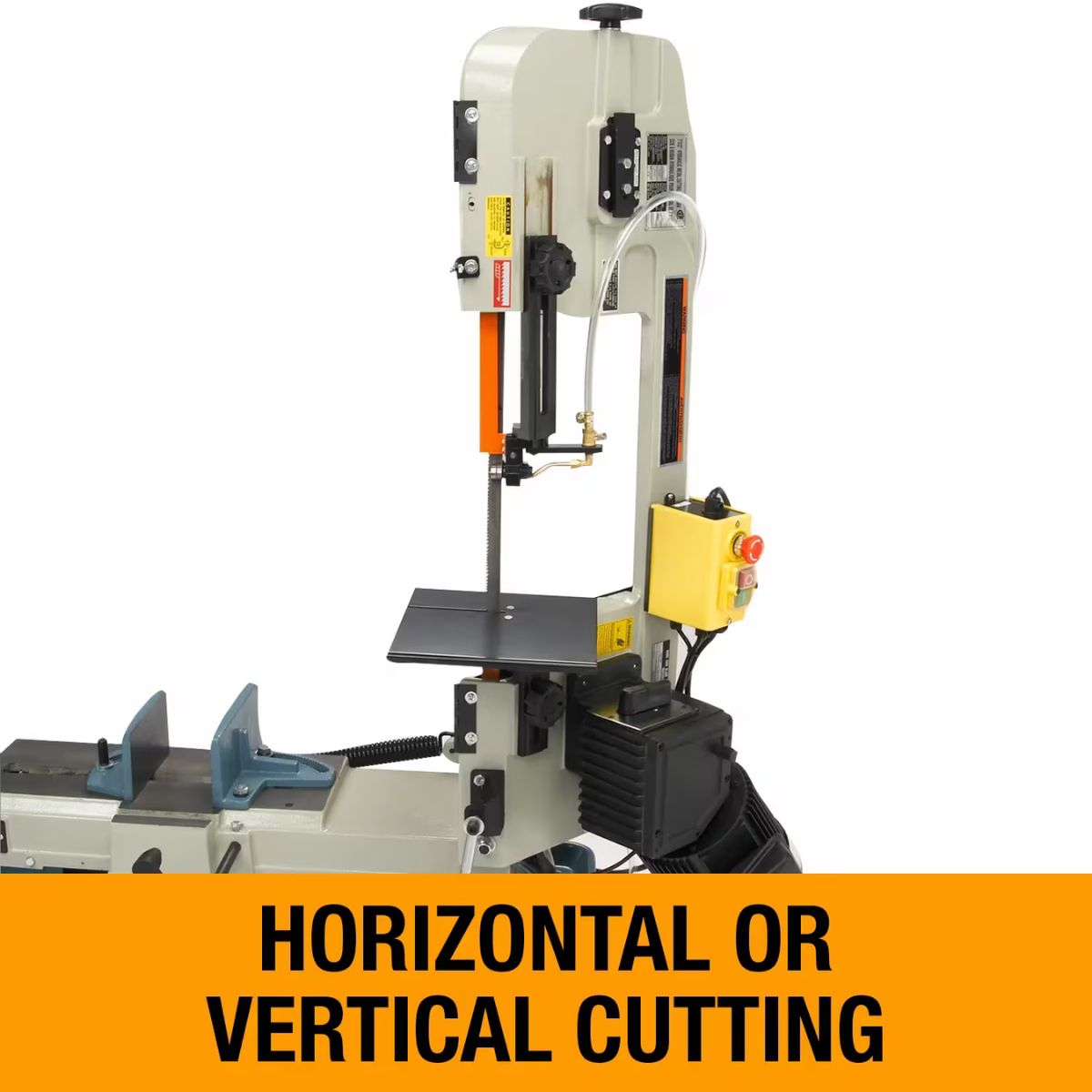 Baileigh BS-712M 7" × 10" Geared Head Horizontal / Vertical Band Saw